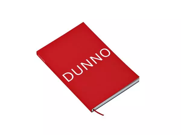 Een Notizbuch Octàgon DUNNO A5 135x200mm Punkte rot koop je bij QuickOffice BV