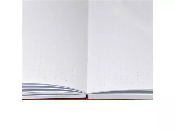 Een Notitieboek Octàgon DUNNO A5 135x200mm dots rood koop je bij Kantoorvakhandel van der Heijde