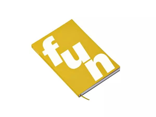 Buy your Notebook Octàgon FUN A5 135x200mm dots yellow at QuickOffice BV