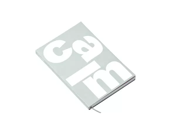 Een Notitieboek Octàgon CALM A5 135x200mm dots lichtblauw koop je bij Tonerinktshop