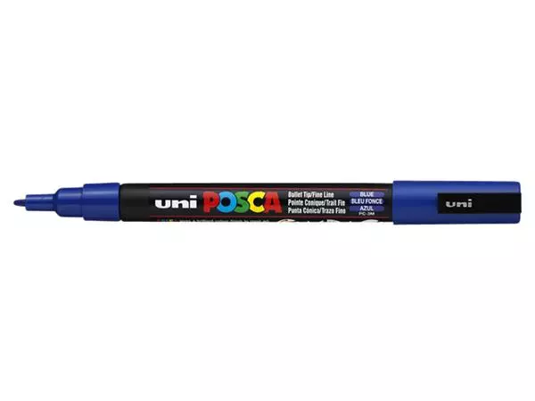 Een Verfstift Posca PC3M fijn donkerblauw koop je bij L&N Partners voor Partners B.V.