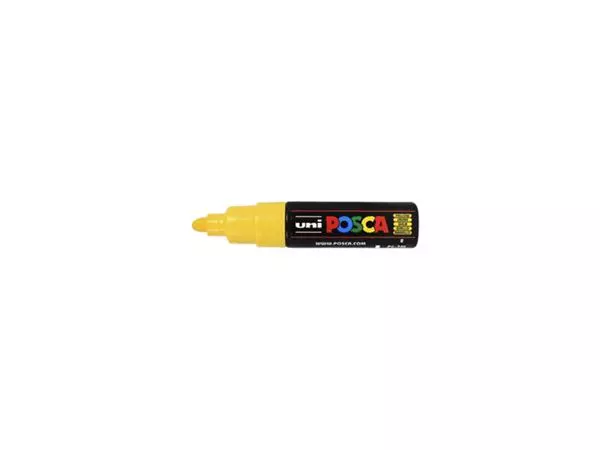 Een Verfstift Posca PC7M breed geel koop je bij NiceSupplies.nl