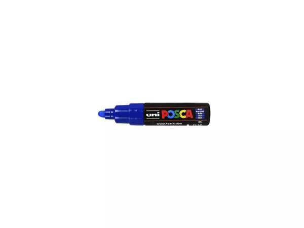 Een Verfstift Posca PC7M breed donkerblauw koop je bij NiceSupplies.nl