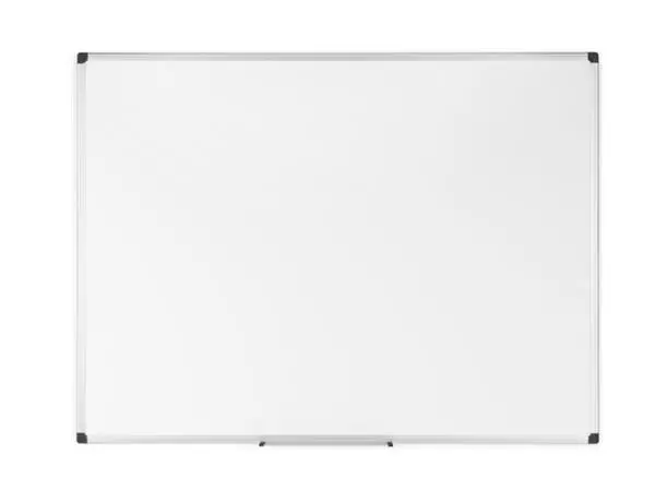 Een Whiteboard Quantore 90x120cm emaille magnetisch koop je bij Van Leeuwen Boeken- en kantoorartikelen