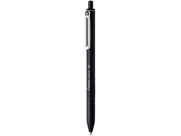 Een Balpen Pentel BX470 iZee medium zwart koop je bij Unimark Office B.V.