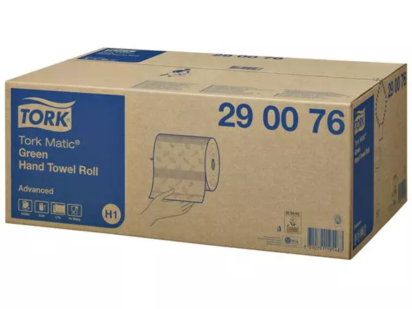 Een HANDDOEKROL TORK MATIC H1 ADVANCED 2L GN 290076 koop je bij Kantoorvakhandel van der Heijde