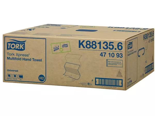 Een HANDDOEK TORK H2 UNIVERSAL 1LAAGS WIT 471093 koop je bij Kantoorvakhandel van der Heijde