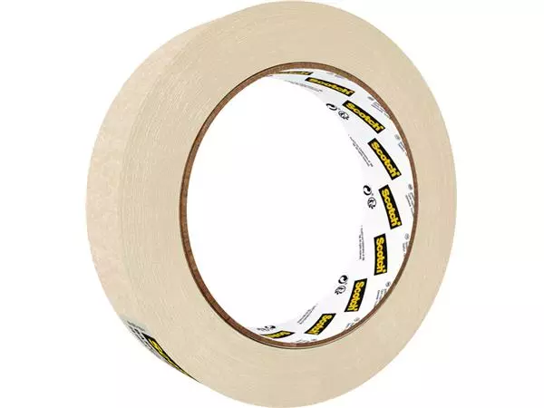 Een AFPLAKTAPE SCOTCH BASIC 24MMX50M BEIGE koop je bij Kantoorvakhandel van der Heijde