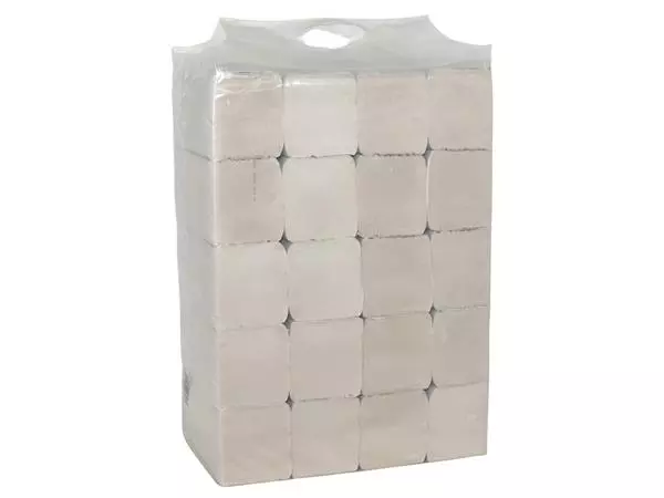 Een Handdoek Z-vouw 2l 230x240mm 20x190st wit koop je bij NiceSupplies.nl