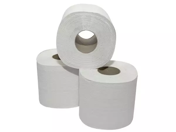 Een Toiletpapier 2laags recycled 400vel wit koop je bij KantoorProfi België BV