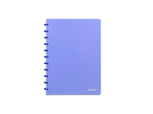 Een Cahier Atoma A4 carreau 5x5mm 144 pages 90g PP transparent assorti koop je bij QuickOffice BV