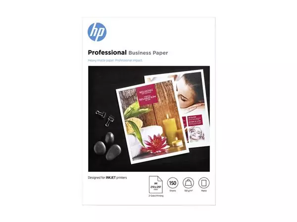 Een Inkjetpapier HP 7MV79A A4 mat 180gr 150 vel koop je bij NiceSupplies.nl