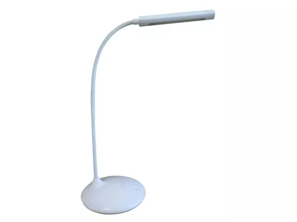 Een Bureaulamp Unilux Nelly led wit koop je bij MV Kantoortechniek B.V.