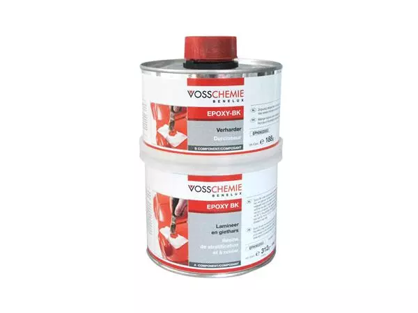 Een Epoxy-BK Voss hars 500gr + verharder koop je bij KantoorProfi België BV