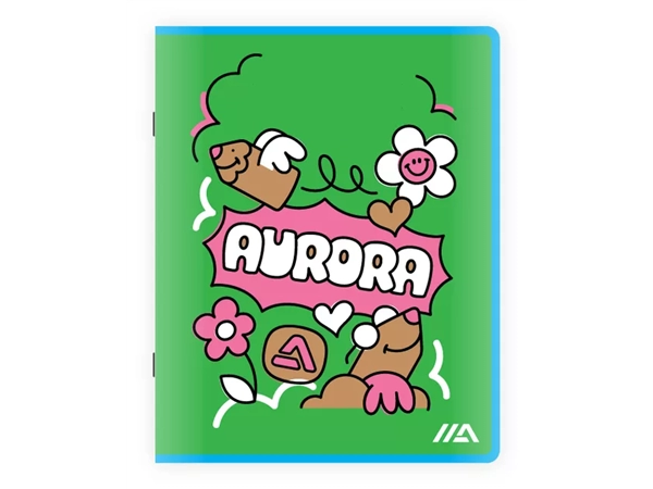 Een Schrift Aurora A5 ruit 5x5mm 200 pagina's 45gr koop je bij Your Inkstation