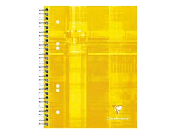 Een Collegeblok Clairefontaine Studium A5+ ruit 5x5mm 6-gaats 80 pagina's assorti koop je bij Unimark Office B.V.