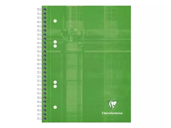 Een Collegeblok Clairefontaine Studium A5+ ruit 5x5mm 6-gaats 80 pagina's assorti koop je bij NiceSupplies.nl