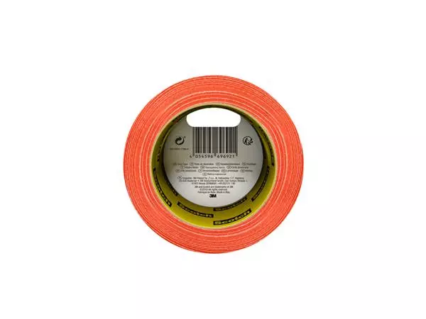 Een PLAKBAND SCOTCH HIGH VISIBILITY 48MMX25M ORANJE koop je bij Kantoorvakhandel van der Heijde