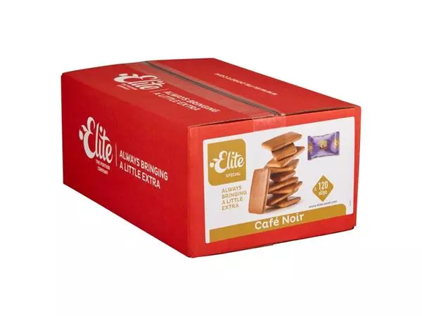 Een Cookies Elite Special Café Noir 120 Stück koop je bij QuickOffice BV