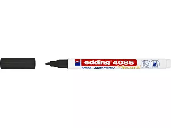 Een KRIJTSTIFT EDDING 4085 ROND 1-2MM ZWART koop je bij Kantoorvakhandel van der Heijde