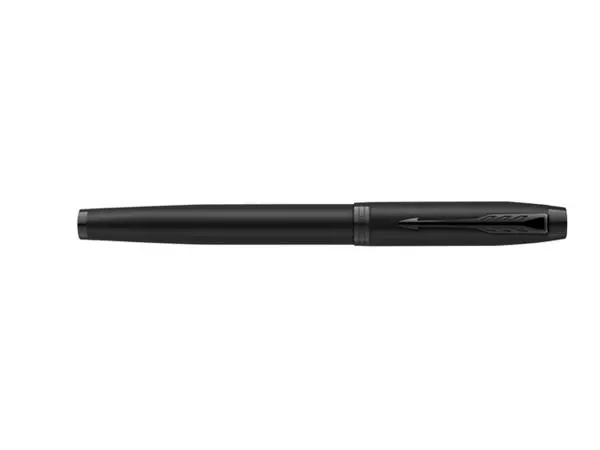 Een Vulpen Parker IM Achromatic GB matt black medium koop je bij Buro De Peuter