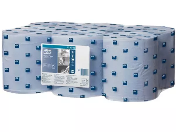 Een Poetspapier Tork M2 centerfeed 1-laags 320m blauw 128208 koop je bij NiceSupplies.nl