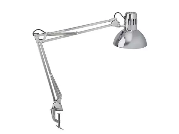 Een Bureaulamp MAUL Study met tafelklem chroom excl. LED lamp koop je bij Kantoorvakhandel van der Heijde