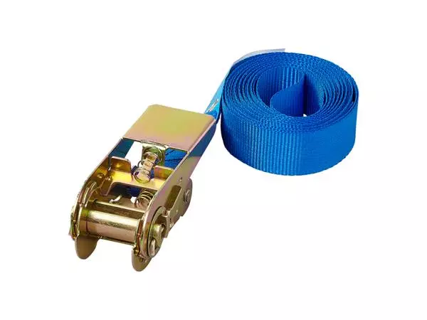 Een Spanband ProPlus blauw met ratel 3,5m koop je bij MV Kantoortechniek B.V.