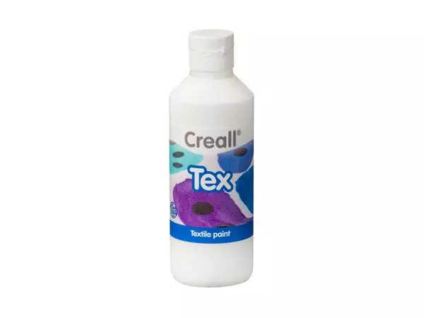 Een TEXTIELVERF CREALL TEX WIT 250ML koop je bij Kantoorvakhandel van der Heijde