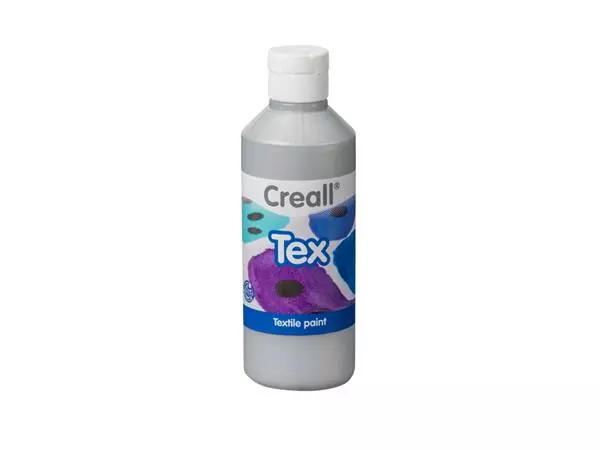 Een TEXTIELVERF CREALL TEX ZILVER 250ML koop je bij Kantoorvakhandel van der Heijde