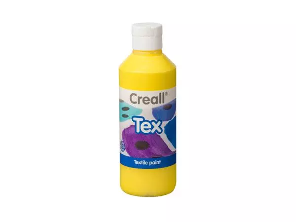 Een TEXTIELVERF CREALL TEX GEEL 250ML koop je bij Kantoorvakhandel van der Heijde