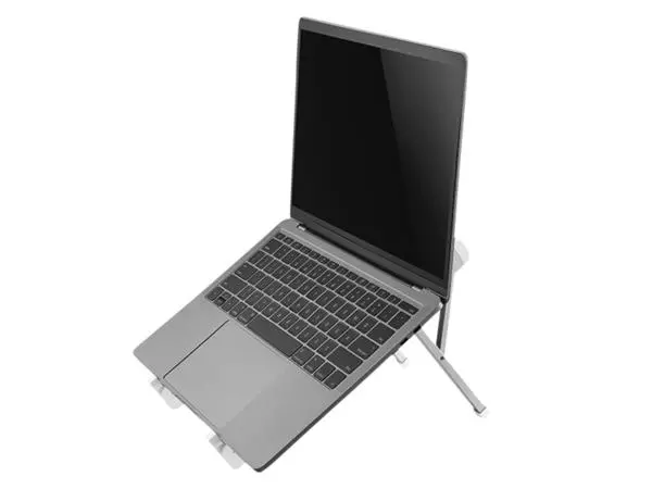 Een Laptopstandaard Neomounts NSLS010 opvouwbaar Zilver koop je bij Van Leeuwen Boeken- en kantoorartikelen