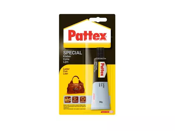 Een Leerlijm Pattex tube 30 gram op blister koop je bij KantoorProfi België BV