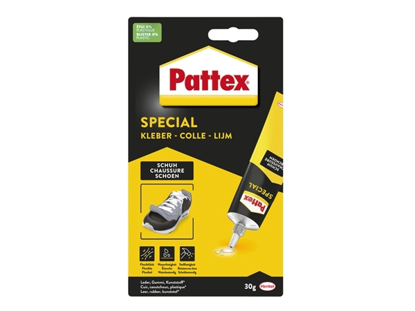 Een Schoenlijm Pattex tube 30 gram op blister koop je bij KantoorProfi België BV