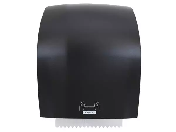 Een Dispenser Katrin 40711 handdoekrol XL zwart koop je bij Totaal Kantoor Goeree