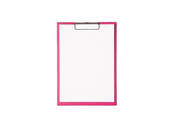 Een Klembord MAUL A4 staand PVC neon roze koop je bij NiceSupplies.nl