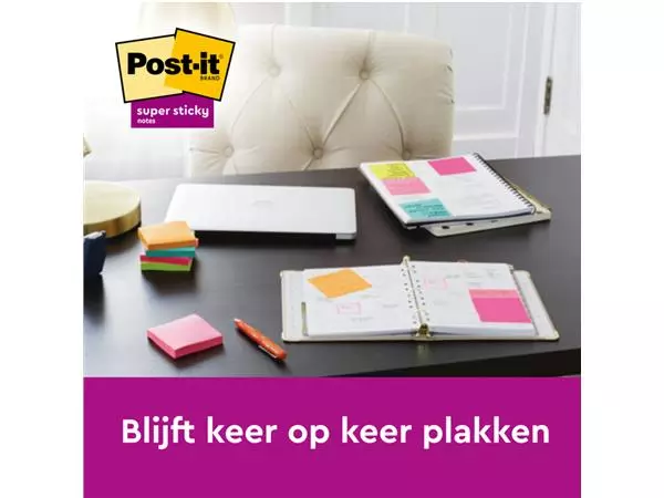 Een MEMOBLOK POST-IT 655 127X76MM ASSORTI koop je bij Kantoorvakhandel van der Heijde