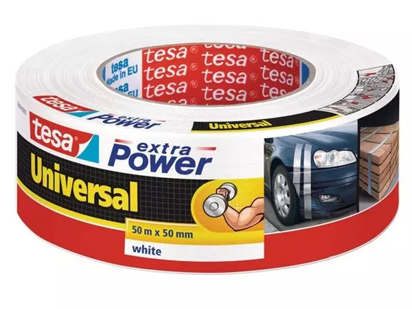 Een Duct tape tesa® extra Power Universal 50mx50mm wit koop je bij NiceSupplies.nl