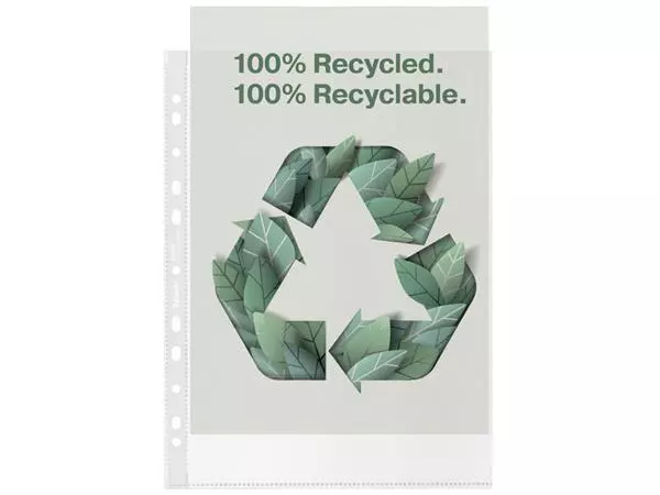 Een Showtas Esselte recycle PP A4 70µ 11-gaats transparant 100 stuks koop je bij NiceSupplies.nl