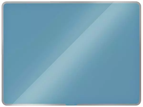 Een Glasbord Leitz Cosy magnetisch 800x600mm blauw koop je bij Van Hoye Kantoor BV