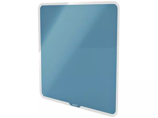 Een Glasbord Leitz Cosy magnetisch 450x450mm blauw koop je bij NiceSupplies.nl