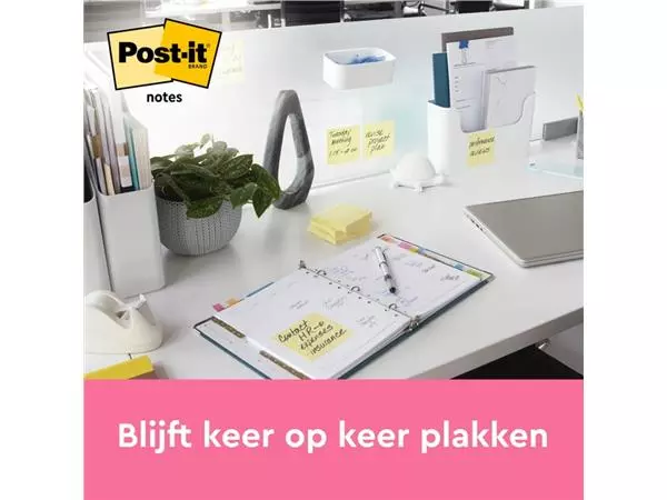 Een MEMOBLOK POST-IT NOTES 6810 38X51MM CANARY YELLOW koop je bij Kantoorvakhandel van der Heijde