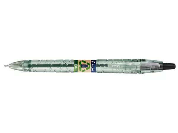 Een Stylo bille Pilot B2P Begreen Ecoball Medium noir koop je bij QuickOffice BV