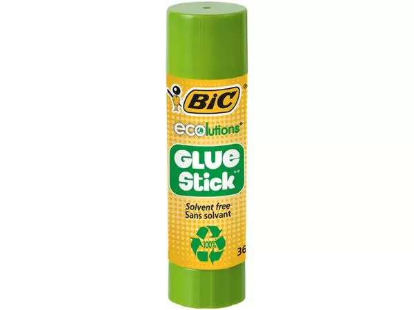 Een LIJMSTIFT BIC ECOLUTIONS 36GR koop je bij Kantoorvakhandel van der Heijde