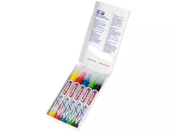 Een ACRYLMARKER EDDING E-5100 M BASIS ASSORTI koop je bij Kantoorvakhandel van der Heijde