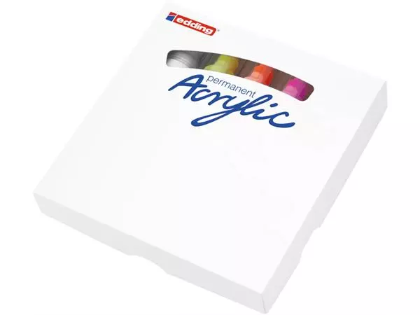 Een ACRYLMARKER EDDING E-5000 BREED NEON ASSORTI koop je bij Kantoorvakhandel van der Heijde