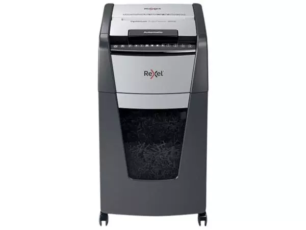 Buy your Paper shredder Rexel Optimum Auto+ 300X P4 shreds 4x26mm at QuickOffice BV