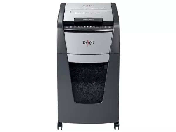 Buy your Paper shredder Rexel Optimum Auto+ 300M P5 shreds 2x15mm at QuickOffice BV