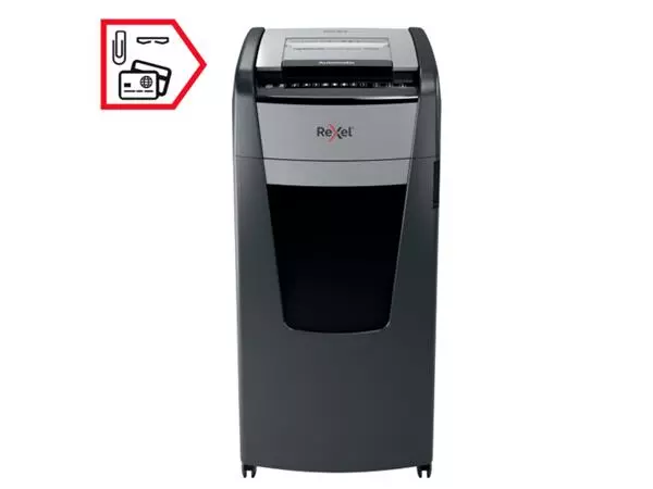 Buy your Paper shredder Rexel Optimum Auto+ 750X P4 shreds 4x30mm at QuickOffice BV