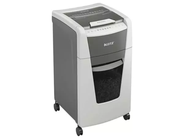 Buy your Paper shredder Leitz IQ Auto+ Office 300 P4 shreds 4x28mm at QuickOffice BV